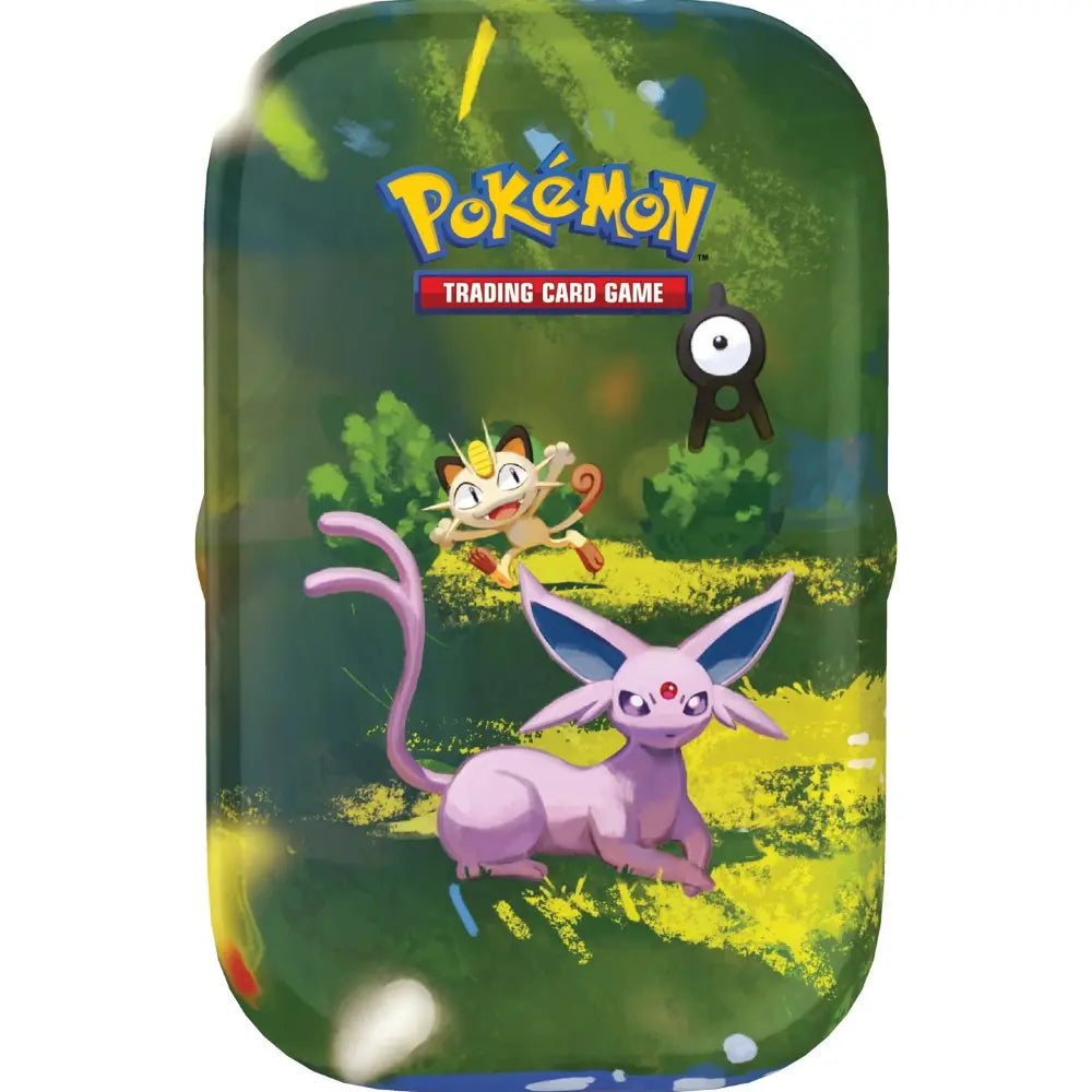 30th Celebration Mini Tin Espeon und Meowth Tag-Design – bei CardsRfun