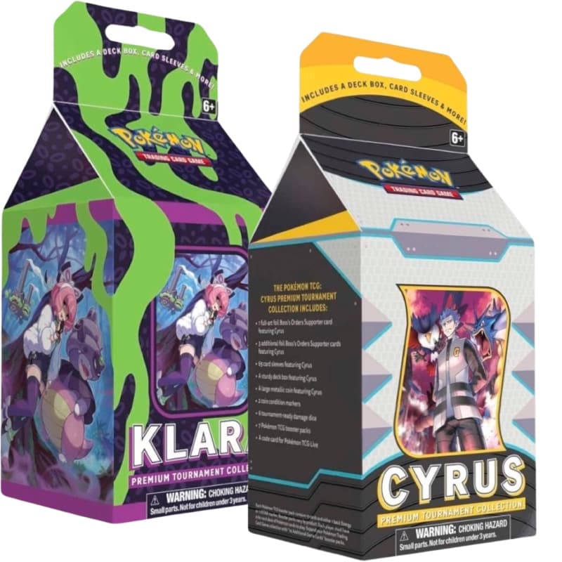 Pokemon Cyrus Klara Premium Tournament Collection – beide Varianten im Überblick