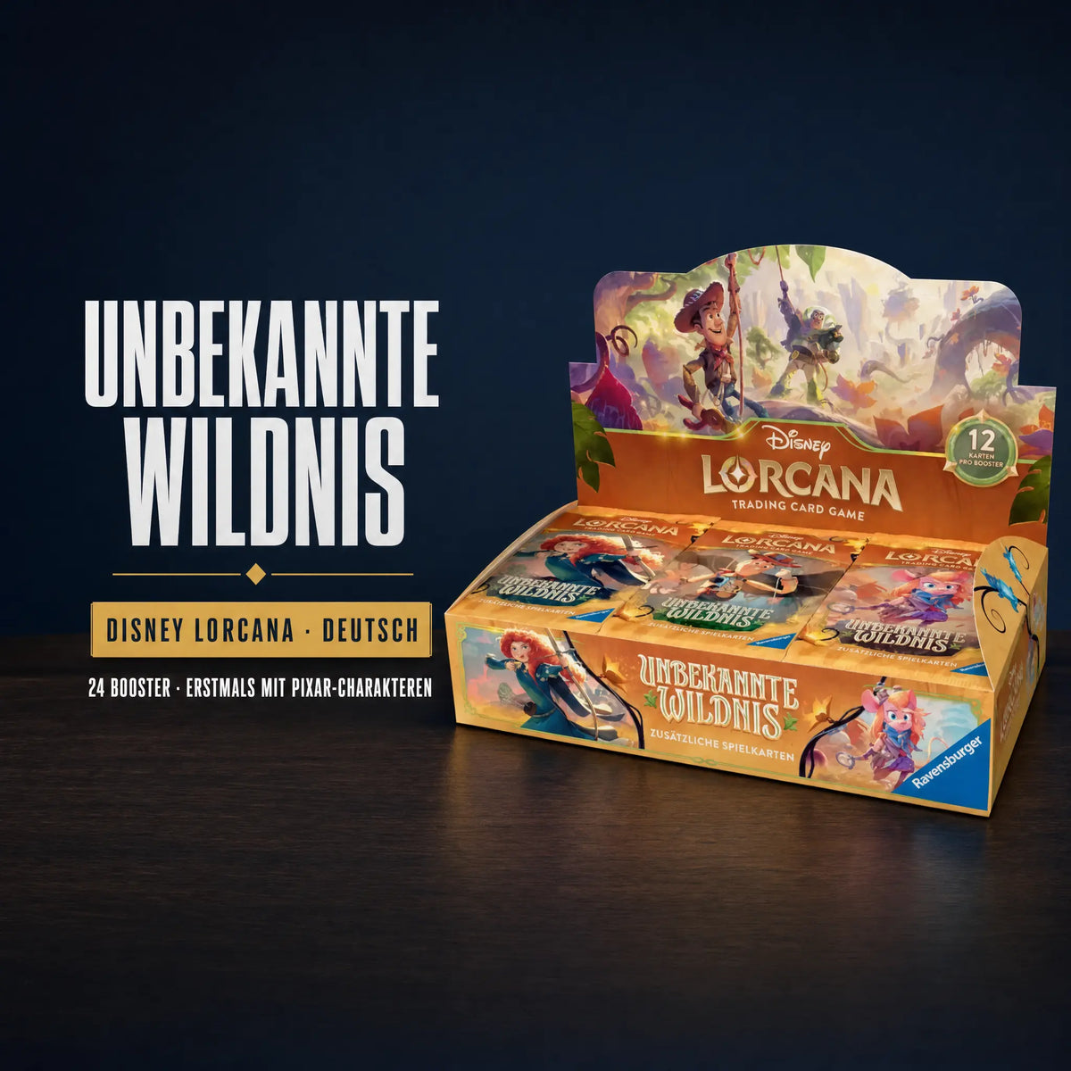 Disney Lorcana: Unbekannte Wildnis - Display (DE)