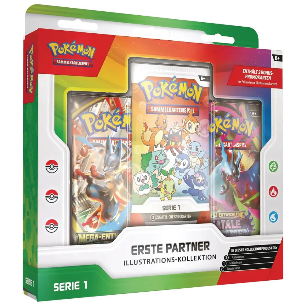 Pokemon Erste Partner Illustrations-Kollektion - Series 1 (DE) CardsRfun