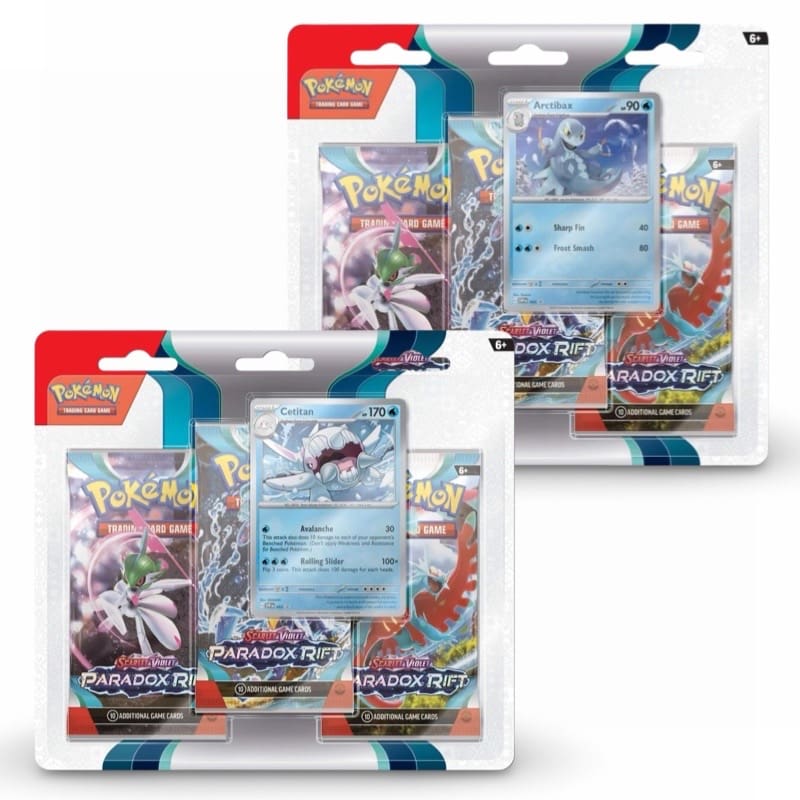 Pokemon Paradox Rift: 3-Pack Blister Cetitan/ Arctibax