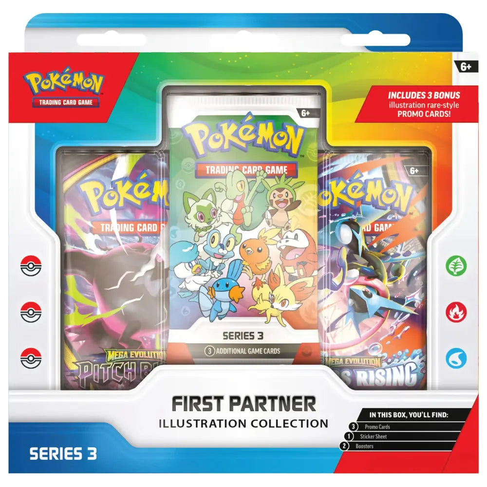 Pokemon First Partner Illustration Collection - Series 3 CardsRfun