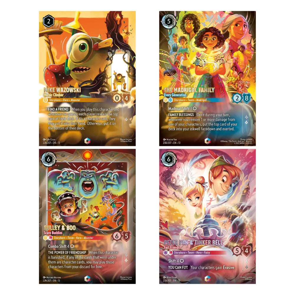 Disney Lorcana Attack of the Vine – Sulley & Boo, Mike Wazowski, Monsters Inc. Debüt – bei CardsRfun