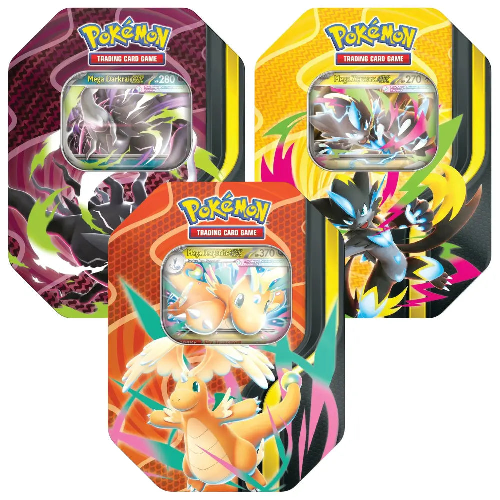 Pokemon Mega Forces Tin