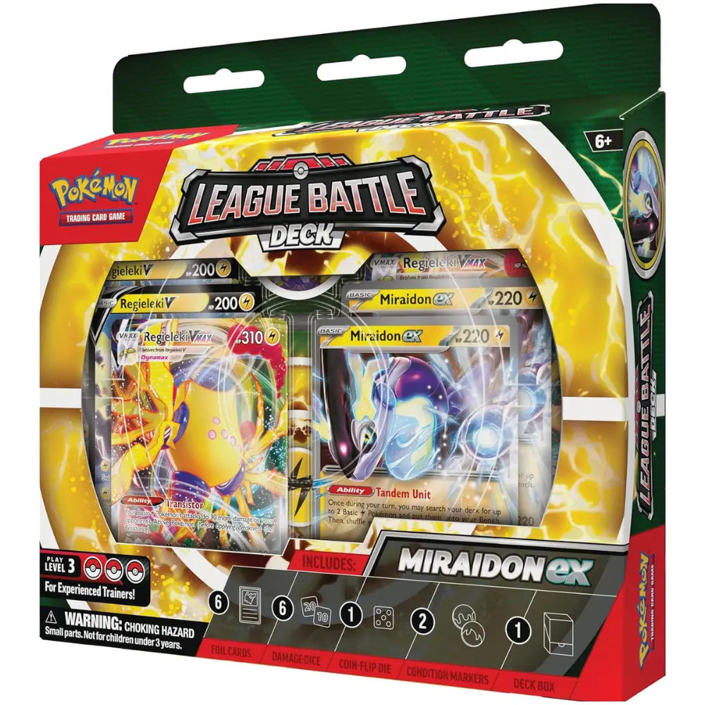 Pokemon Miraidon ex League Battle Deck Tandem Unit Lightning – bei CardsRfun
