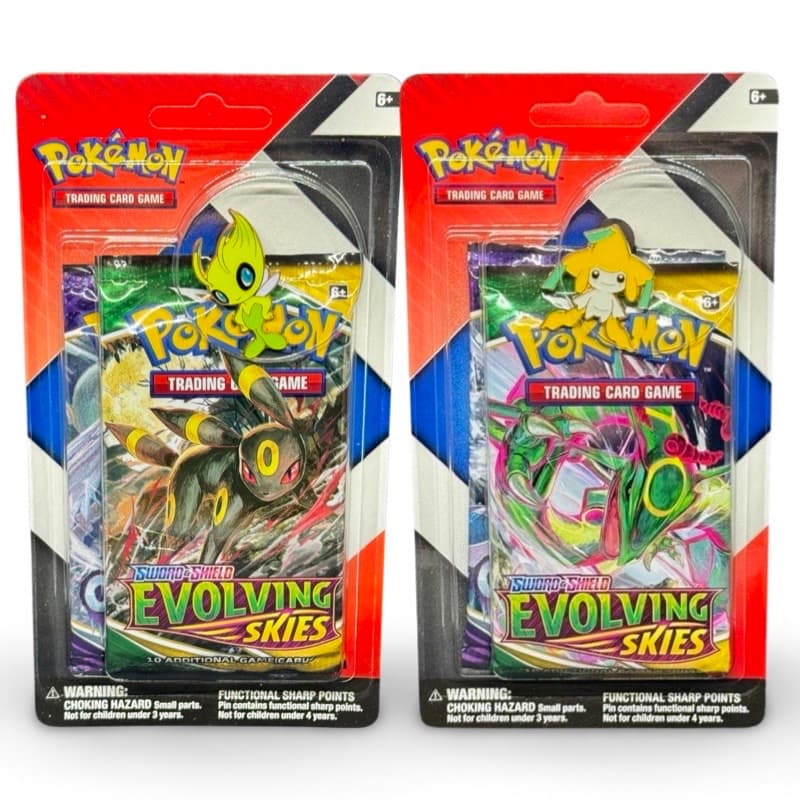 Pokemon 2-Pack Blister - Celebi / Jirachi Pin (EVO)