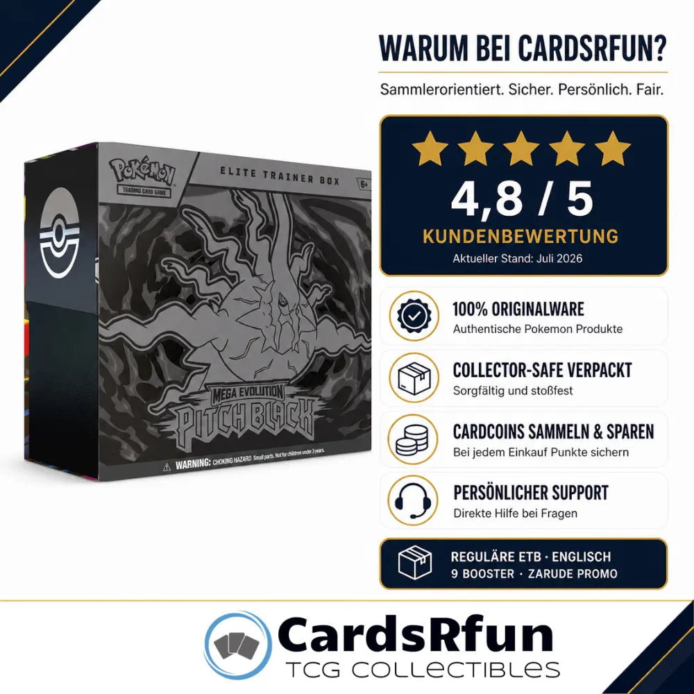 Pokemon Pitch Black - Elite Trainer Box