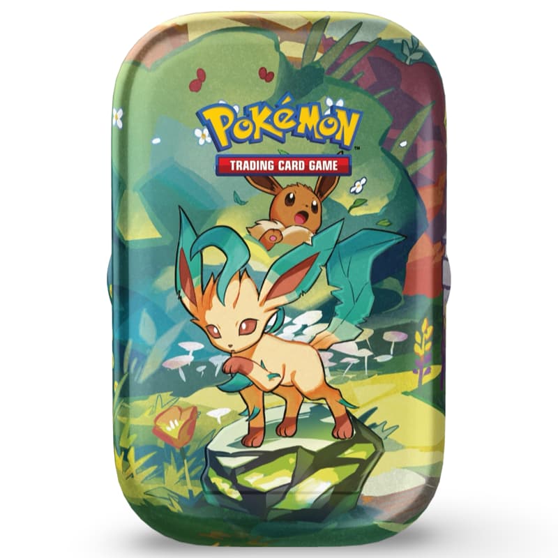 Pokemon Prismatic Evolutions Mini Tin – Folipurba Artwork