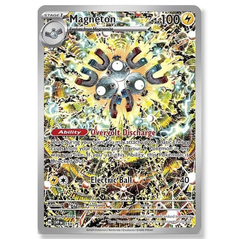 Magneton SVP 159 Illustration Rare Promo-Karte aus der Surging Sparks Elite Trainer Box
