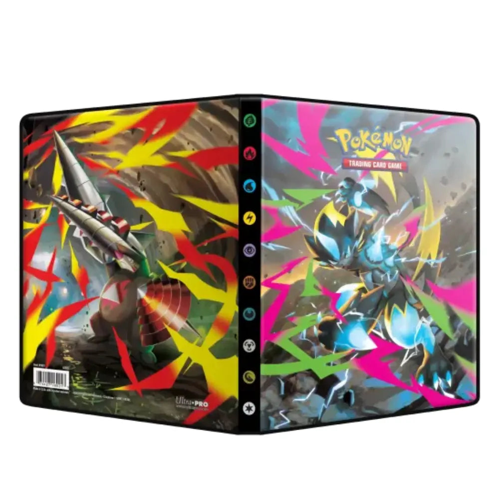 Ultra Pro Pokemon 4-Pocket Binder Pitch Black – Mega Zeraora Cover