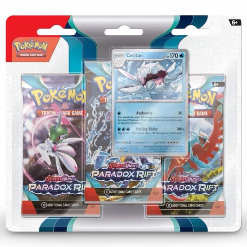 Pokemon Paradox Rift: 3-Pack Blister Cetitan/ Arctibax