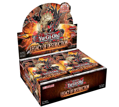 Yu-Gi-Oh! Legacy of Destruction - Booster Display (DE)