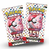 Pokemon 151 Mini Tin Inhalt – 2 Booster Packs aus Scarlet Violet 151 mit Mew-Artwork