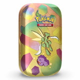 Pokemon 151 Mini Tin Sickor und Nebulak Variante – grün-metallisches Design