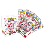 Pokemon 151 Booster Bundle – Box mit 6 aufgefächerten Booster Packs auf weißem Hintergrund