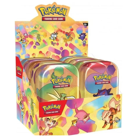 Pokemon Scarlet Violet 151 Mini Tin Display Box – alle 10 Tin-Varianten in Retail-Verpackung