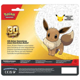 Pokemon 30 Jahre 2-Pack Blister Rückseite – bei CardsRfun
