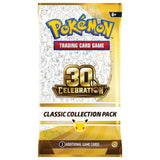 Pokemon 30th Celebration Classic Collection Pack – goldenes Booster-Pack mit 3 nostalgischen Karten – bei CardsRfun