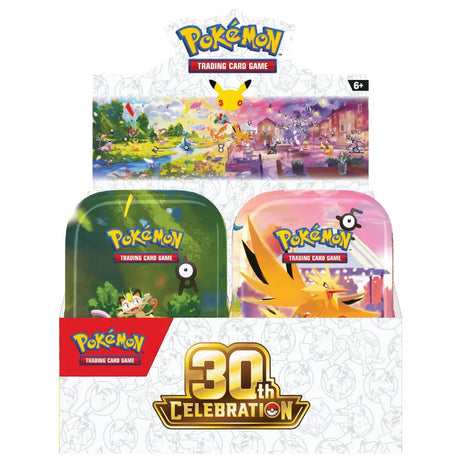 30th Celebration Mini Tin Collection Box Frontansicht – bei CardsRfun