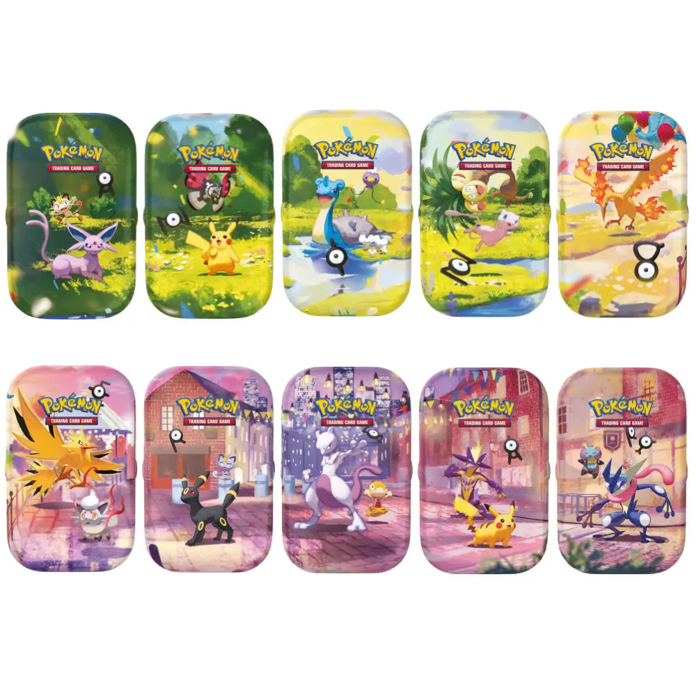 Alle 10 30th Celebration Mini Tin Designs in der Übersicht – bei CardsRfun