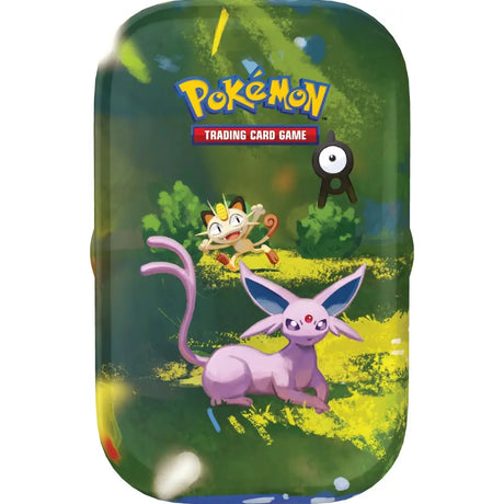 30th Celebration Mini Tin Espeon und Meowth Tag-Design – bei CardsRfun