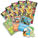 Pokemon Ascended Heroes First Partners Deluxe Pin Collection – Inhalt: 5 Booster, 3 Promos und Collector-Pin