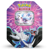 Pokemon Azure Legends Tin – Dialga ex Variante, violettes Blitz-Design mit Dialga ex SVP 180 Promo-Karte 220 HP