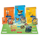 Pokemon Battle Academy Box 2022 vollständiger Inhalt – drei Decks, Spielfeld, Goldmünze, Schadensmarken