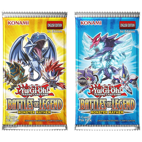 Yu-Gi-Oh! Battles of Legend Monster Mayhem – 24 Booster Packs OVP sealed bei CardsRfun