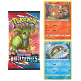 Battle Styles: 1-Pack Blister Charmander/ Arrokuda CardsRfun