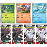 Pokemon Unova Poster Collection – Snivy Tepig Oshawott Promos und 4 Booster – bei CardsRfun