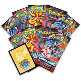 Pokemon Chaos Rising Elite Trainer Box – neun aufgefaecherte Chaos Rising Booster-Packs und eine TCG Live Code-Karte