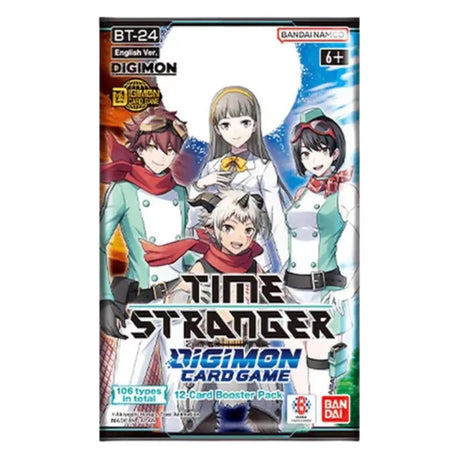 Digimon Card Game BT-24 Time Stranger Booster Pack English Ver. – 12 Karten je Pack – bei CardsRfun
