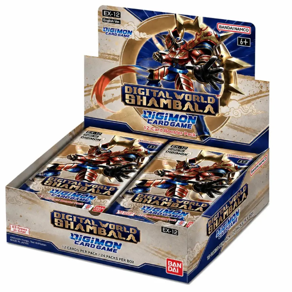 Digimon Card Game Digital World Shambala EX-12 Display mit 24 Boostern – bei CardsRfun