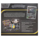Rückseite der Pokemon Dunkelnacht Top Trainer Box mit Zarude-Promo – bei CardsRfun