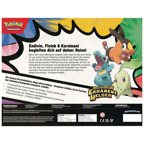 Pokemon Erhabene Helden - Erste Partner Deluxe Pin Kollektion (DE) CardsRfun