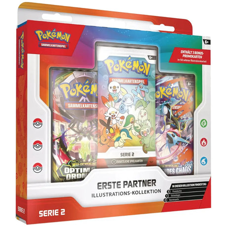 Pokemon Erste Partner Illustrations-Kollektion Serie 2 Box – Seitenansicht