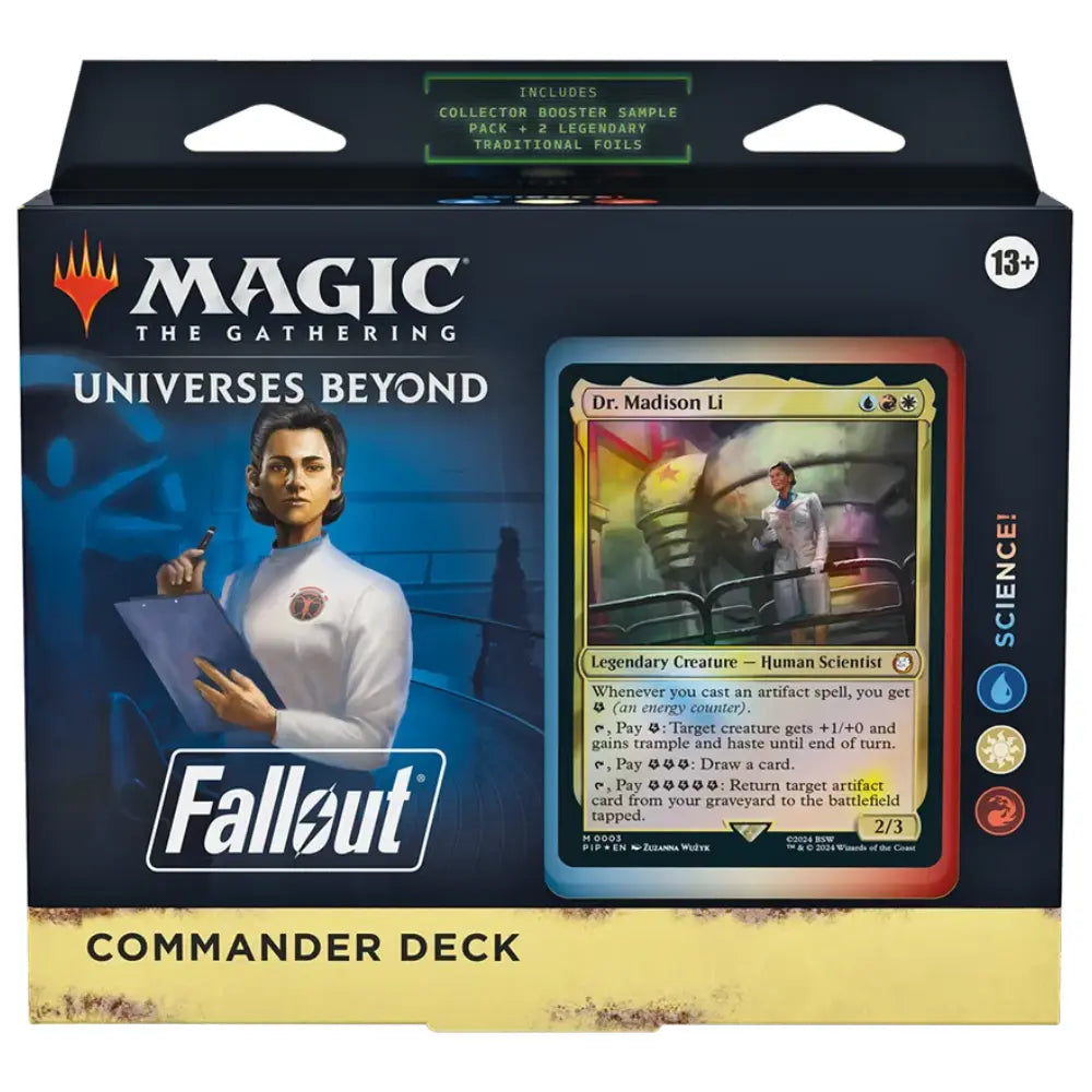 Magic: The Gathering Fallout Commander Deck EN – Science! (Dr. Madison Li) – bei CardsRfun