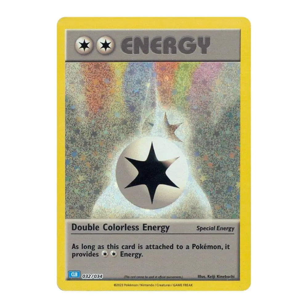 Doppel Farblos Energie - 032/034 - Trading Card Game Classic (CL) CardsRfun