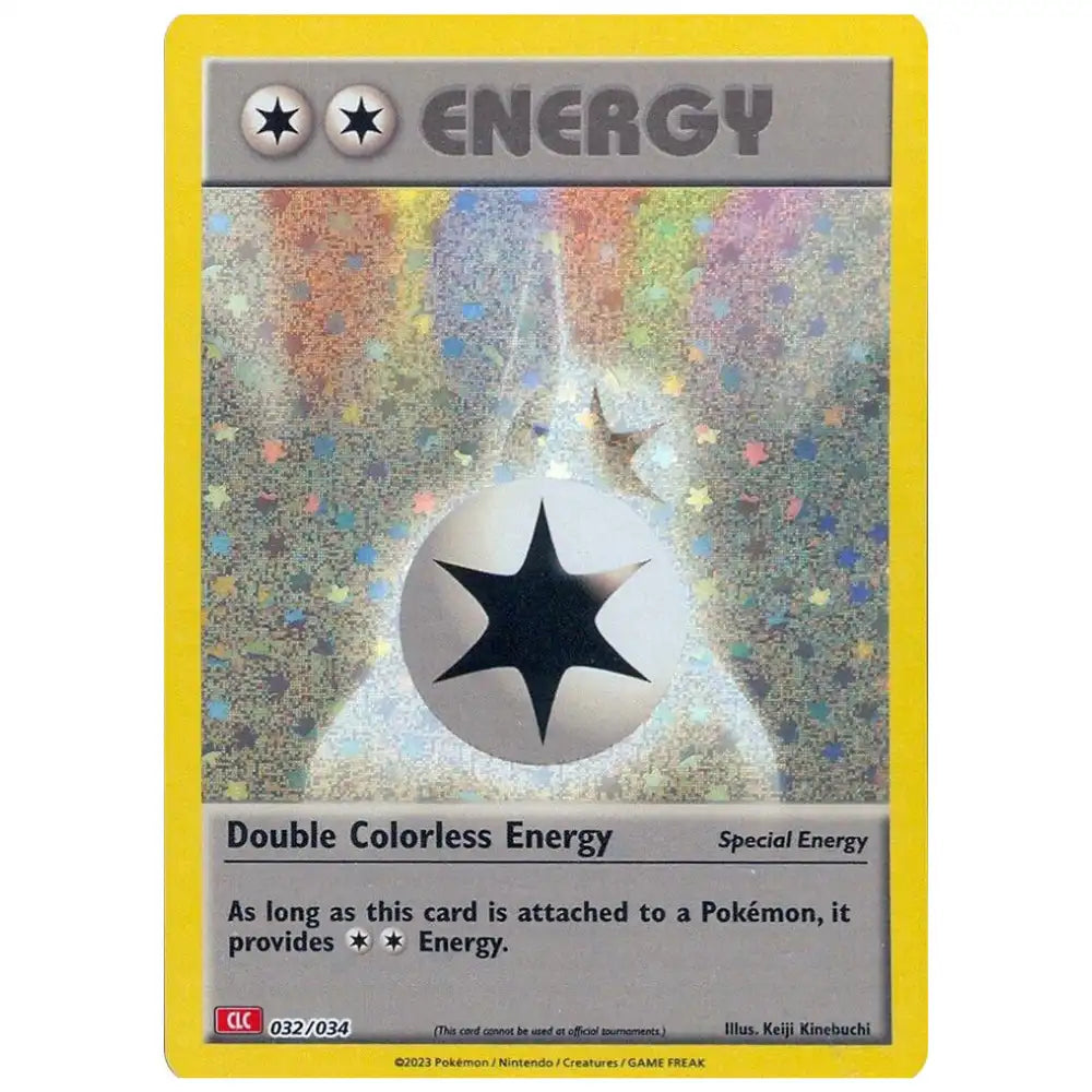 Doppel Farblos Energie - 032/034 - Trading Card Game Classic (CL) CardsRfun