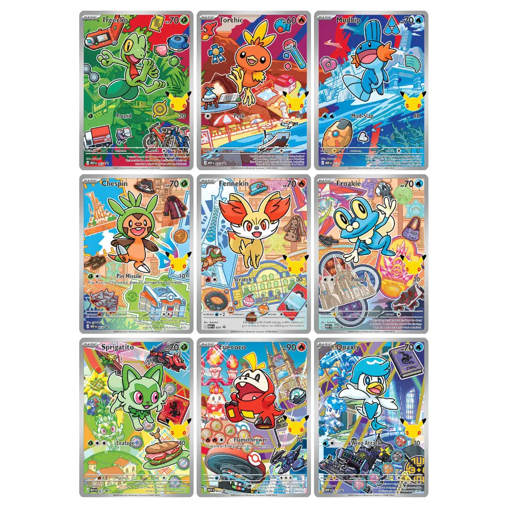 Pokemon First Partner Illustration Collection - Series 3