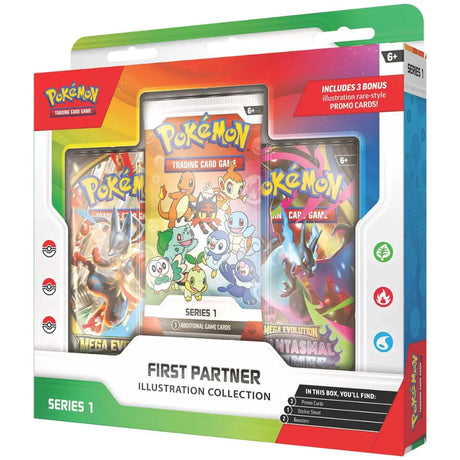 Pokemon First Partner Illustration Collection Series 1 – Seitenansicht Box