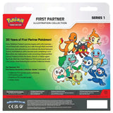 Rückseite First Partner Illustration Collection Series 1 – 30 Jahre Erstpartner Pokemon