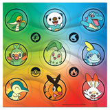 First Partner Illustration Collection Series 2 Sticker-Bogen mit allen 9 Startern