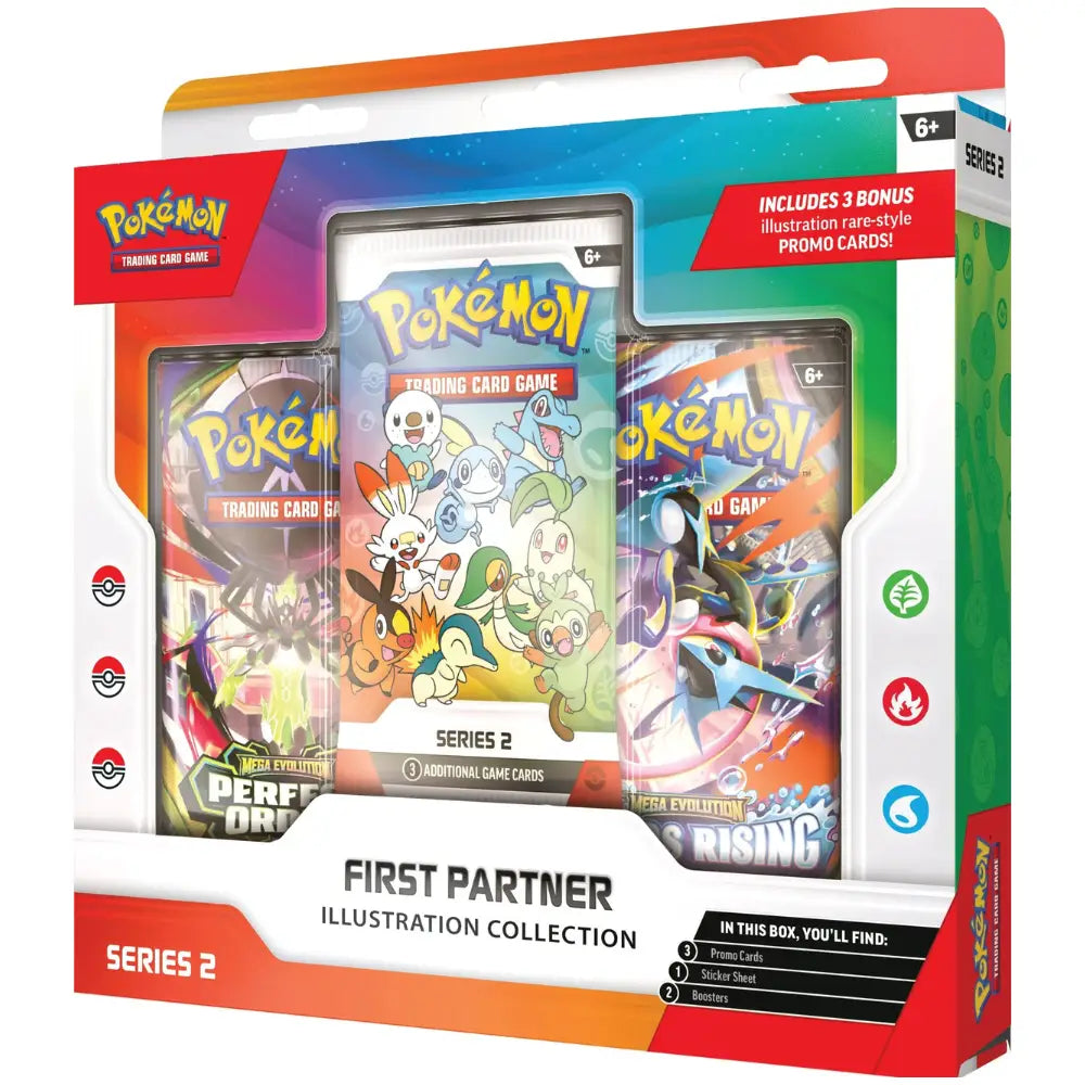 Pokemon First Partner Illustration Collection Series 2 Box – Seitenansicht