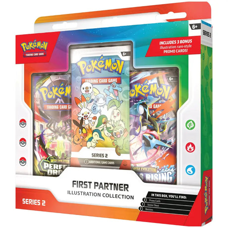 Pokemon First Partner Illustration Collection Series 2 Box – Seitenansicht