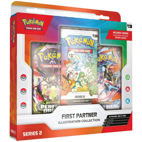 Pokemon First Partner Illustration Collection Series 2 – Box mit Perfect Order, Chaos Rising und Promo-Pack