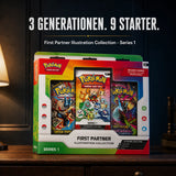 Pokemon First Partner Illustration Collection - Series 1