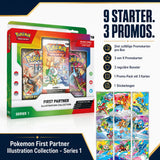 Pokemon First Partner Illustration Collection - Series 1