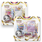 Pokemon Astral Radiance 3-Pack Blister – beide Varianten: Evoli-Promo und Sylveon-Promo im Vergleich